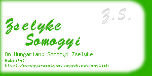 zselyke somogyi business card
